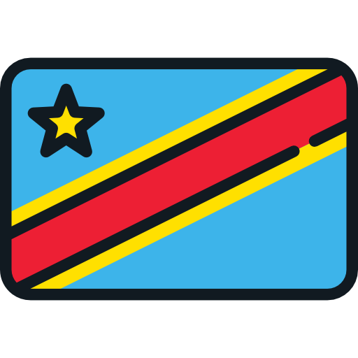 Democratic Republic of the Congo Flag