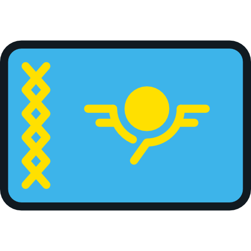 Kazakhstan Flag